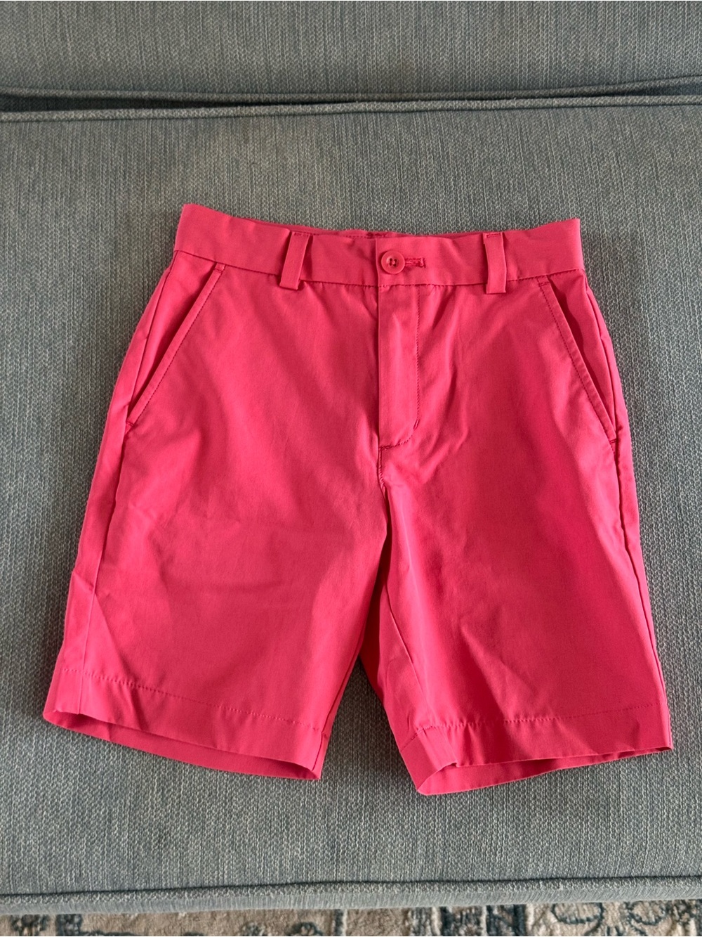 Vineyard Vines Bright Red Kids' Chino Shorts